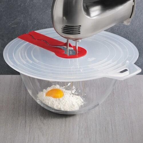 Egg Cream Bowl Whisks Screen Cover Baking Beat Eggs Splash Guard Bowl Lids Eggs Mixer Kitchen Cooking Gadgets