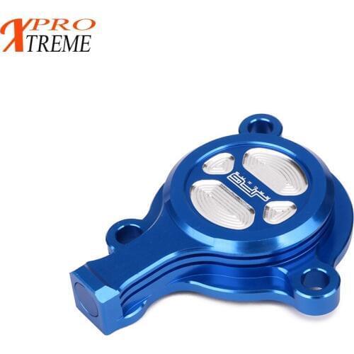 CNC Motorbike Engine Blue Oil Filter Cover Cap For YAMAHA WR250R WR250X WR 250R 250X 2007-2020