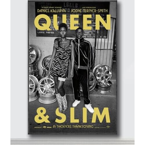 NJ006 Queen & Slim Movie Silk Posters and Prints wall art Art Poster Home Decor