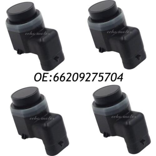 New 4pcs 66209275704 9275704 PDC Parking Sensor Bumper Object Reverse Assist Radar For BMW