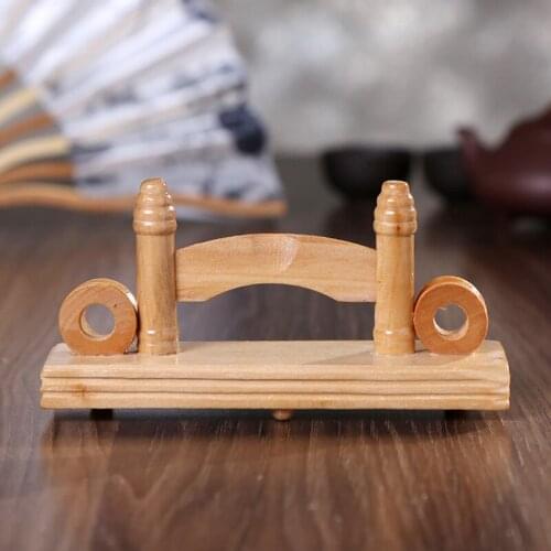 Fans Display Holder Chinese Style Hand Wood/Silk/Paper/Lace Folding Fan Stand Display Base Holder