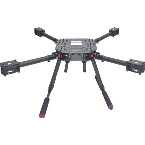 LX450 FPV Folding Carbon Fiber Quadcopter Frame FPV Drone with Retractable Landing Skid