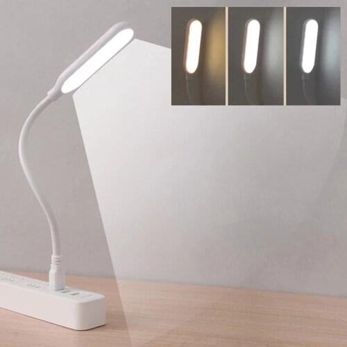 LED Punch-free Three-color Mirror Light USB Leaf Light Portable Fill Light Bedroom Bathroom Toilet Eye Protection Light