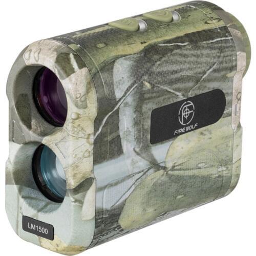 FIRE WOLF mini LED high Precision Laser Infrared golf distance Rangefinder Hunting Speed Camouflage Tactical Digital Measurer