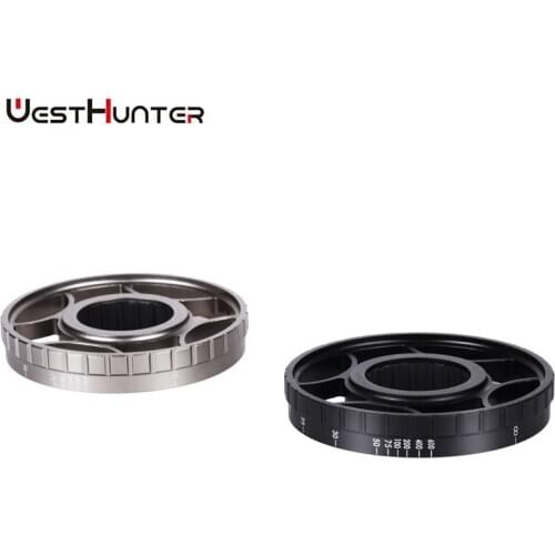 WESTHUNTER Big Side Parallax Wheel Aluminium Alloy 80mm Focusing Adjust Sidewheel Fits HD Series CNC Machining Scope Accessories
