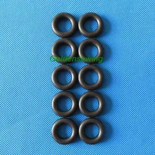 10 PCS Bobbin Winder Rubber Tire Ring - Standard #15287 Fits Singer Brother