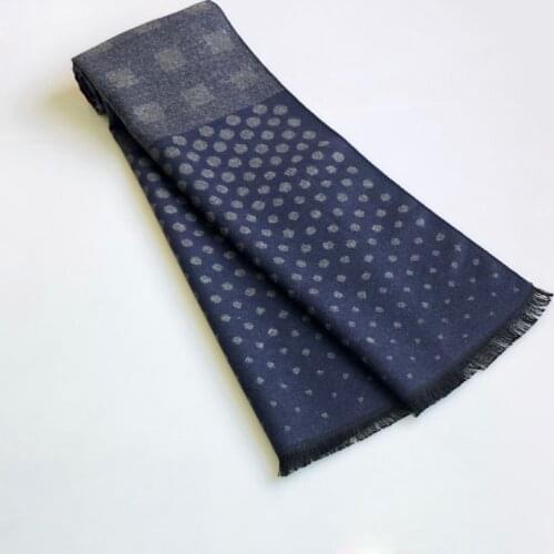 2020 Casual Cool Mens Scarves Winter Warm Viscose Cashmere Scarf Wraps Autumn Warm Brushed Neckercheif Scarfs for Men Foulard