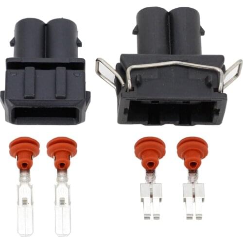 5 sets DJ70252-4.8-11-21 / 2-core two-hole connector plug car / auto sensor plug / Vehicle connectors