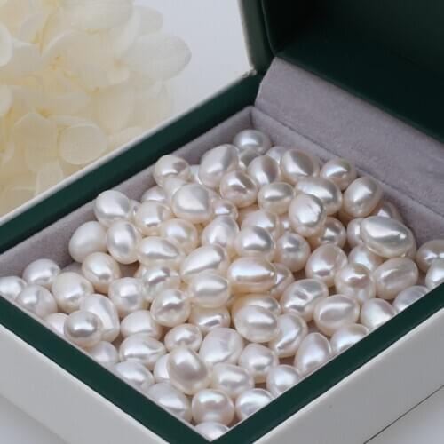 10pcs/lot odd baroque shape natural real pearl beads undrilled no hole diy jewelry beads