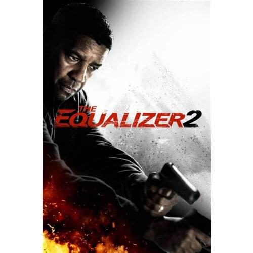 The Equalizer 2 Movie Art print Silk poster Home Wall Decor