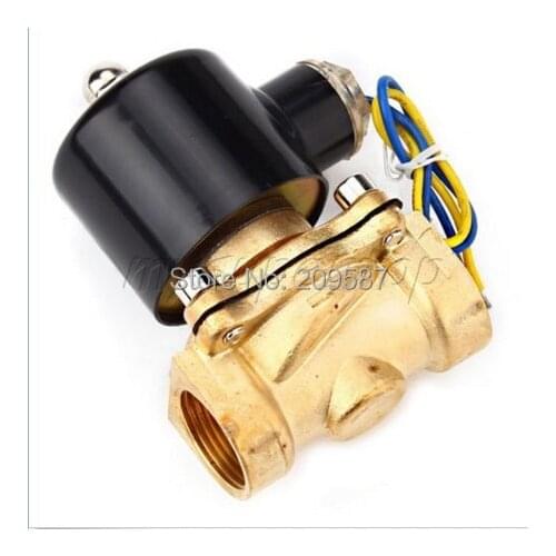 Electric Solenoid Valve Water Air N/C 220V AC 3/4" 2W-200-20