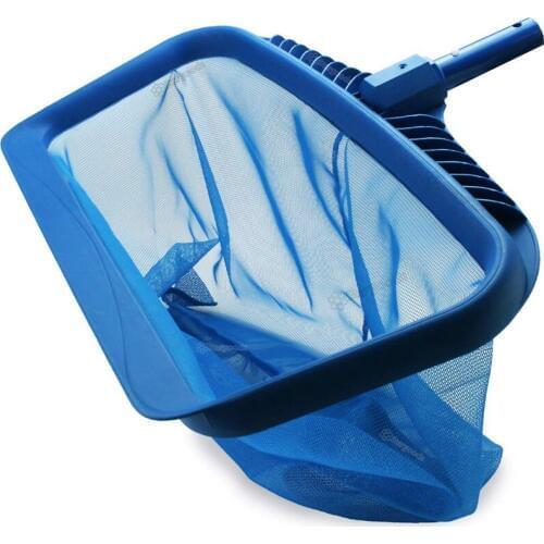 Skimmer Net, Heavy Duty Leaf Rake Cleaning Tool, Fine Mesh Net Bag Catcher