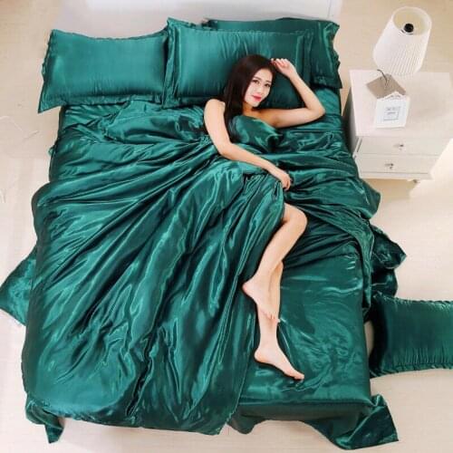 TUEDIO Silk Bed Linen