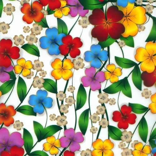 0.5*10m Free Shipping TSH 718 Flowers model width 50cm 5SQM hydro printing film hydrographics water transfer printing film