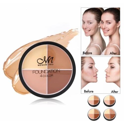 4 Colors Makeup Face Concealer Cream Long Lasting Waterproof Palette Cosmetics Facial concealer