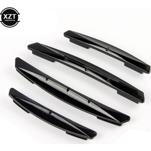 4Pcs Auto Car Door Edge Protection Guards Buffer Trim Molding Protection Strip Scratch Protector Car Door Crash Bar for BMW Audi