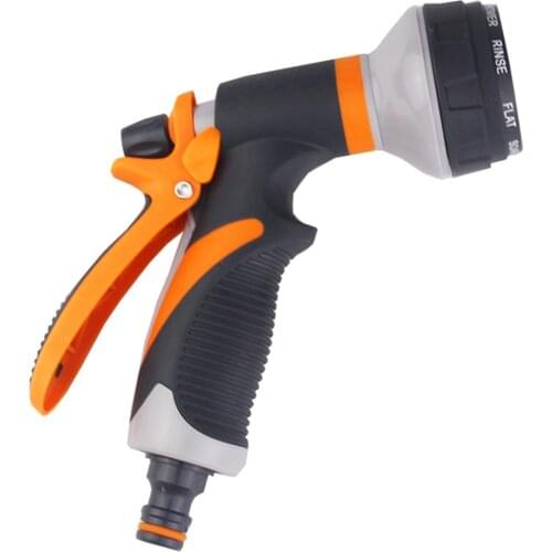 8 Mode Water Spray Bottle Mist Gun Modes Home Tools Accessories Watering Gun Garden Hose Spray Nozzle Plant Yard Car Washer