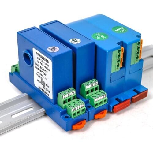 Factory price 4 20ma dc hall current transmitter current sensor with dc 0-10v output