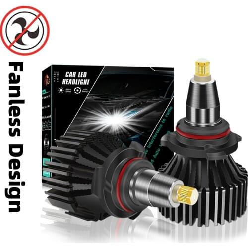 Diode LED Lamp for Car LED Headlight-Bulb H7 LED 9005 HB3 9006 HB4 H8 H9 H11 Car Fog Lamp 6000K White CanBus X3 LED Headlight