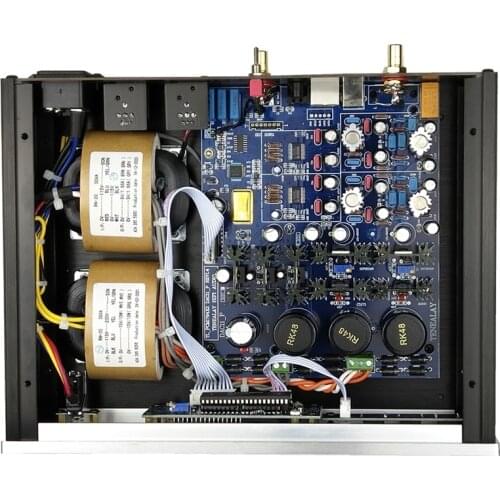 Dual PCM1794+AK4118 soft control fever decoder DAC supports USB coaxial optical fiber IIS 192k 24bT LM4562HA LME49710HA