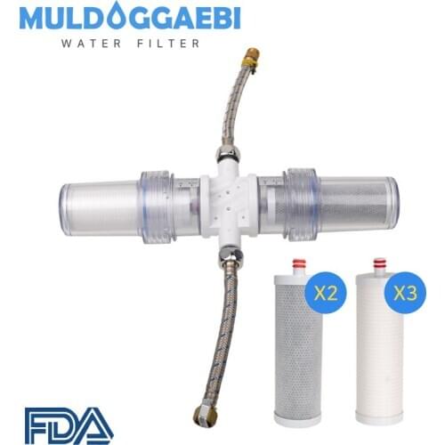 Water Filter-Muldoggaebi Water Filter Double Home Kitchen Bathroom Purifie Health Cleaning Water Korea Water Treatment Appliance