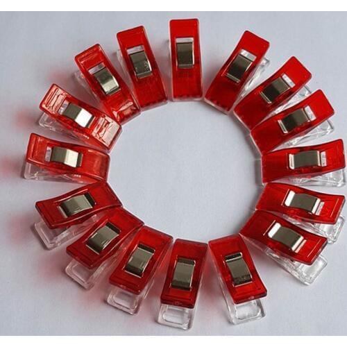 Hot Sale Patchwork Sewing Clip Plastic Binding Sewing Clamp DIY Crafts Sewing Tools 10PCS/50PCS