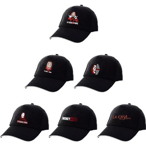 La Casa De Papel hat Money Heist TV riverdale Mens Hat Male Women Hats House of Paper Cap Baseball Game Men Hip Hop Cap Hats