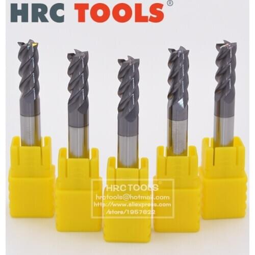 N5-d3x9Hx4Dx50L four flute coating endmill milling metal stainless steel tools 4mm