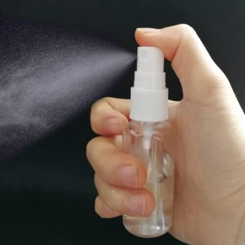 Cheap 30/50/100ML Perfume Atomizer Empty Spray Bottle empty plastic refillable for Travel hand wash