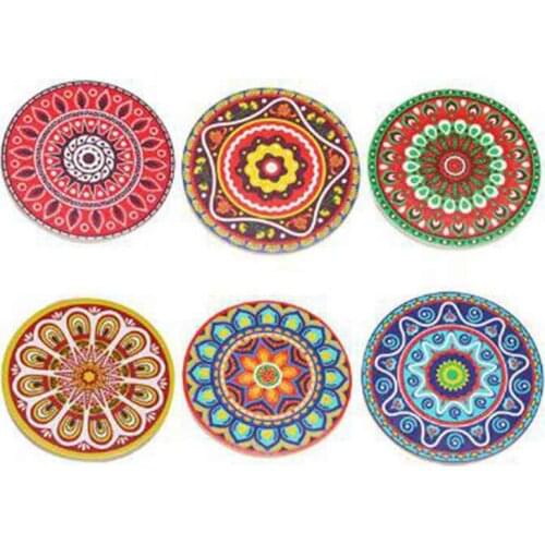 Premium Design Coasters for Glasses Cups Vases Candles on Your Wood Glass Or Stone Dining Table