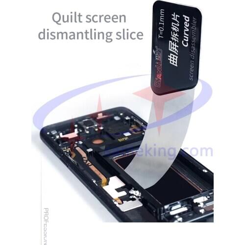 Qianli 3D LCD Screen Disassembler Thin Pry Spudger Disassembling Card For Samsung iPhone iPad Screen Opening Tool