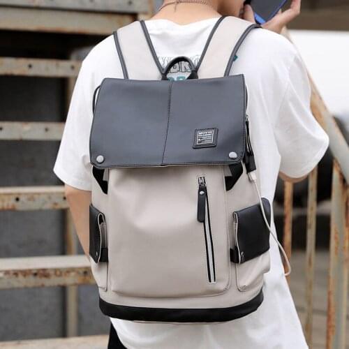 Waterproof Backpacks USB Charging School Bag Anti-theft Men Backpack Fit 15 Inch Laptop Travel Backpack High Capacity Y269