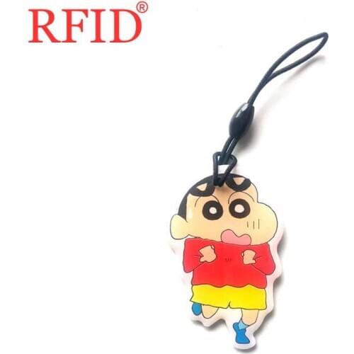 UID S50 1K 13.56MHz Changeable Rewritable Key Tags NFC Card IC Keyfob Token Tag Keychain Access Control Card Fast Shipping 5pcs