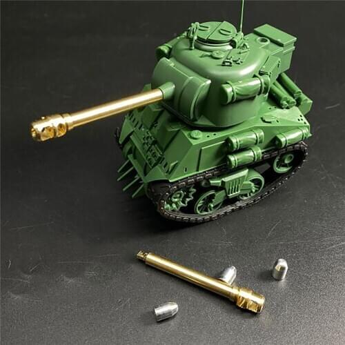 High Simulation Mini Metal Barrel for Q Edition Sherman Firefly with Meng WWT-008 Tank Model Modification Kits