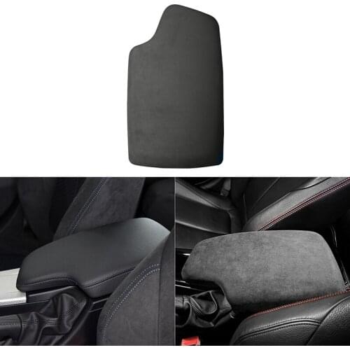 Suede LHD Car Interior Armrest Box Panel Cover Performance Sticker Styling for BMW 3 4 Series 3GT F30 F31 F32 F34 F36 2013-2019
