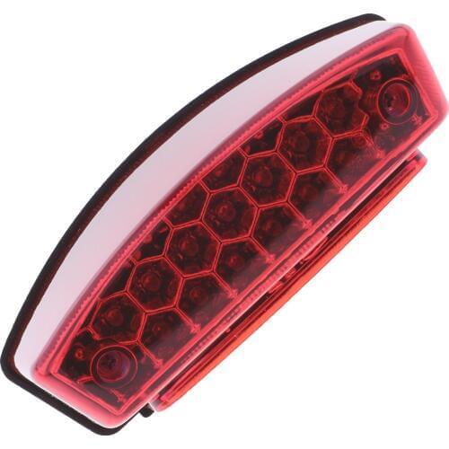 1 Set Motorcycle Modified Accessories Square Brake Tail Light Turn Signal