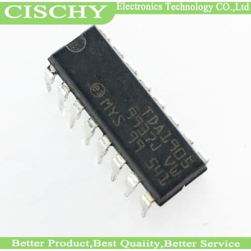 5pcs/lot TDA1905 TDA 1905 DIP-16 In Stock