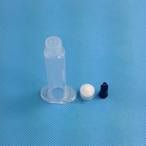 2,000PCS/LOT, 5CC Clear Air Dispense Syringe Barrel 3-pieces(barrel+stopper+tip cap), Glue Dispenser Barrel,Liquid Dispenser