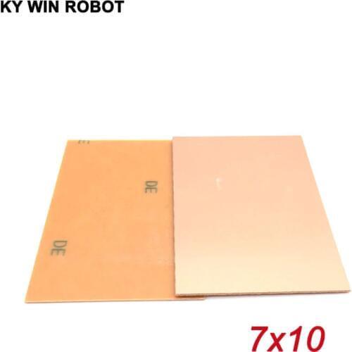 5pcs PF PCB 7*10 Single Side Copper Clad plate DIY PCB Kit Laminate Circuit Board 7x10cm