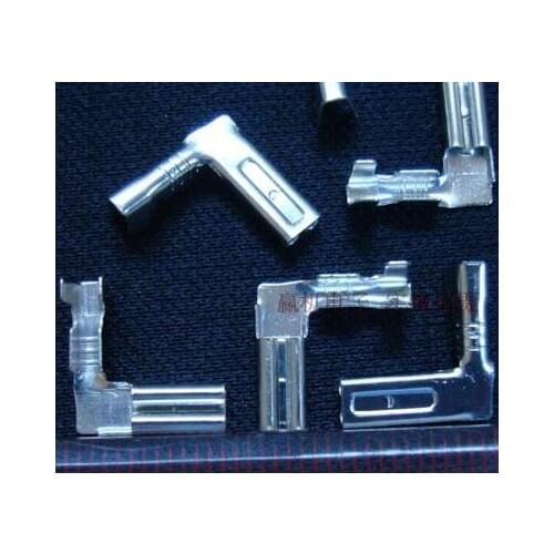 50pcs 2.8 molding cold-press terminal 110 terminal 2.8 flag in spring