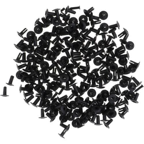 500pcs Car Retainer Push Pin Rivet Trim Clip Panel Bumper Fastener Kit