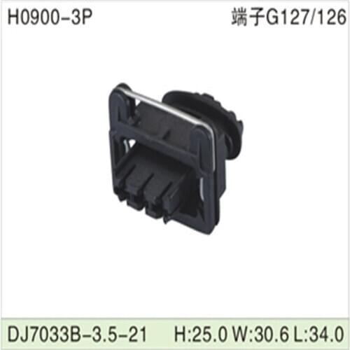 Free shipping 500pcs DJ7033B-3.5-21 3.5mm 3Pin AMP Car Electrical Wire Connectors for VW,BMW,Audi,Toyota,NISSAN AND other