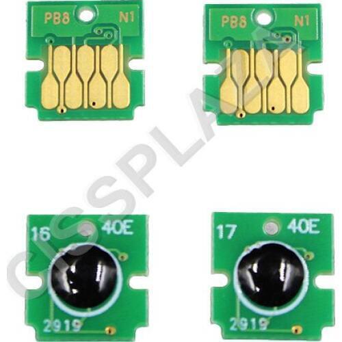 CISSPLAZA 10pcs T6714 Maintenance Tank chip compatible For WorkForce Pro WF-C8690DTWFC WF-C8690RDTWF WF-C869RD3TWFC