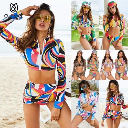 CUPNICE Swimwear With Sleeves