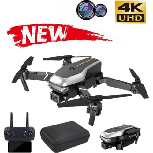 New HJ95 Mini Drone 4K Professional Dual Camera 1080P WiFi FPV Drone Fixed Height Foldable Quadcopter Dron RC Helicopter Toys