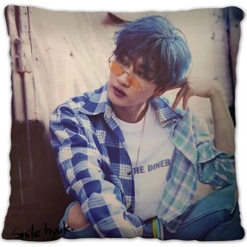 Lee Hyuk Jae Pillowcase Pretty Scholar Yu Lexuan Same Paragraph Star Photo Poster Cushion Cover Souvenir Cojines Decor Para Sofa