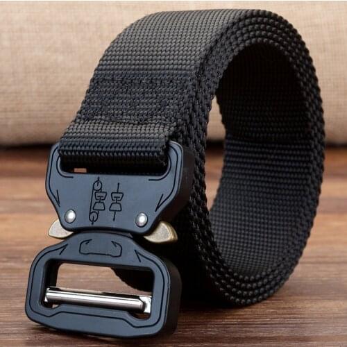 Big Size Belt Male Tactical Military Canvas Belt Outdoor Tactical Belt Mens Military Nylon Belts Army Ceinture Belt for Men
