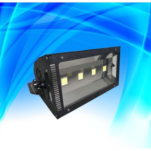 LED DJ Stage Lighting 400w Strobe Light 4*100W High Brightness White Leds DMX Strobe Lights for Disco KTV Bar Nightclub Party