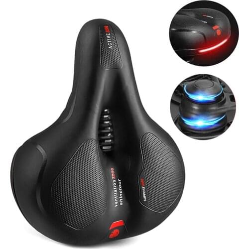 3D Bicycle Saddle Soft Seat Thicken Widen Cycle Cushion Comfortable Breathable fot MTB, Road, Mountain Bike Cycling Accessories