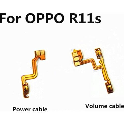 For OPPO R11 R11Plus R11S R11SP Power Volume Flex Cable Repair parts replacement